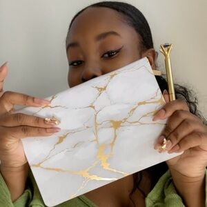 White/Gold Journal Notebook